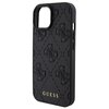 Etui GUESS Leather 4G Stamped do Apple iPhone 15 Czarny Typ Etui nakładka