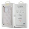 Etui GUESS 4G Metal Gold Logo do Apple iPhone 15 Pro Różowy Marka telefonu Apple