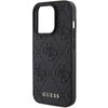 Etui GUESS Leather 4G Stamped do Apple iPhone 15 Pro Czarny Typ Etui nakładka