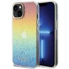 Etui GUESS IML Faceted Mirror Disco Iridescent do Apple iPhone 15 Wielokolorowy