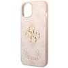 Etui GUESS 4G Big Metal Logo do Apple iPhone 15 Plus Różowy Typ Etui nakładka