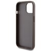 Etui GUESS 4G Metal Gold Logo do Apple iPhone 15 Brązowy Gwarancja 24 miesiące