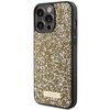 Etui GUESS Rhinestone Metal Logo do Apple iPhone 15 Pro Max Żółty Seria telefonu iPhone