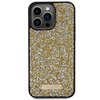 Etui GUESS Rhinestone Metal Logo do Apple iPhone 15 Pro Max Żółty Model telefonu iPhone 15 Pro Max