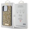 Etui GUESS Rhinestone Metal Logo do Apple iPhone 15 Pro Max Żółty Marka telefonu Apple