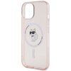 Etui KARL LAGERFELD Choupette MagSafe do Apple iPhone 15 Różowy Typ Etui nakładka
