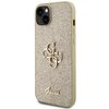 Etui GUESS Glitter Script Big 4G do Apple iPhone 15 Plus Złoty Seria telefonu iPhone