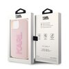 Etui KARL LAGERFELD 3D Rubber Glitter Logo do Apple iPhone 15 Plus Różowy Marka telefonu Apple