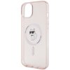 Etui KARL LAGERFELD Choupette MagSafe do Apple iPhone 15 Plus Różowy Typ Etui nakładka