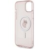 Etui KARL LAGERFELD Choupette MagSafe do Apple iPhone 15 Plus Różowy Gwarancja 12 miesięcy