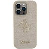 Etui GUESS Glitter Script Big 4G do Apple iPhone 15 Pro Złoty Model telefonu iPhone 15 Pro