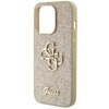 Etui GUESS Glitter Script Big 4G do Apple iPhone 15 Pro Złoty Typ Etui nakładka