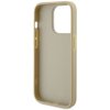 Etui GUESS Glitter Script Big 4G do Apple iPhone 15 Pro Złoty Gwarancja 24 miesiące
