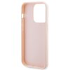 Etui KARL LAGERFELD 3D Rubber Glitter Logo do Apple iPhone 15 Pro Różowy Gwarancja 12 miesięcy