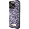 Etui GUESS Rhinestone Metal Logo do Apple iPhone 15 Pro Max Fioletowy Seria telefonu iPhone