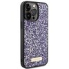 Etui GUESS Rhinestone Metal Logo do Apple iPhone 15 Pro Max Fioletowy Kompatybilność Apple iPhone 15 Pro Max