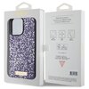 Etui GUESS Rhinestone Metal Logo do Apple iPhone 15 Pro Max Fioletowy Marka telefonu Apple