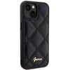 Etui GUESS Quilted Metal Logo do Apple iPhone 15 Czarny Kompatybilność Apple iPhone 15