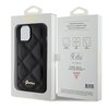 Etui GUESS Quilted Metal Logo do Apple iPhone 15 Czarny Marka telefonu Apple