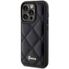 Etui GUESS Quilted Metal Logo do Apple iPhone 15 Pro Czarny Seria telefonu iPhone