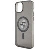 Etui KARL LAGERFELD Glitter MagSafe do Apple iPhone 15 Plus Czarny Typ Etui nakładka