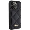 Etui GUESS Quilted Metal Logo do Apple iPhone 15 Pro Max Czarny Kompatybilność Apple iPhone 15 Pro Max