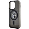 Etui KARL LAGERFELD Karl&Choupette Glitter MagSafe do Apple iPhone 15 Pro Czarny Typ Etui nakładka