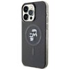 Etui KARL LAGERFELD Glitter MagSafe do Apple iPhone 15 Pro Max Czarny Seria telefonu iPhone