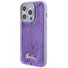 Etui GUESS Sequin Script Metal do Apple iPhone 15 Pro Fioletowy Seria telefonu iPhone
