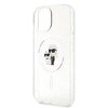Etui KARL LAGERFELD Glitter MagSafe do Apple iPhone 15 Plus Przezroczysty Typ Etui nakładka