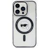 Etui KARL LAGERFELD Karls Head MagSafe do Apple iPhone 15 Pro Przezroczysty Model telefonu iPhone 15 Pro
