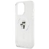 Etui KARL LAGERFELD Karl&Choupette Glitter MagSafe do Apple iPhone 15 Pro Max Przezroczysty Typ Etui nakładka