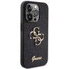 Etui GUESS Glitter Script Big 4G do Apple iPhone 15 Pro Czarny Kompatybilność Apple iPhone 15 Pro