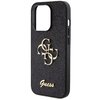 Etui GUESS Glitter Script Big 4G do Apple iPhone 15 Pro Czarny Typ Etui nakładka