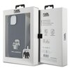Etui KARL LAGERFELD Crossbody Saffiano Metal Pin do Apple iPhone 14 Plus/15 Plus Czarny Marka telefonu Apple
