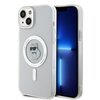 Etui KARL LAGERFELD Choupette MagSafe do Apple iPhone 15 Plus Przezroczysty