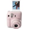 Aparat FUJIFILM Instax Mini 12 Różowy + Album + Pokrowiec Funkcje dodatkowe Wbudowane lusterko do selfie