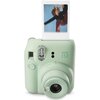 Aparat FUJIFILM Instax Mini 12 Zielony + Album + Pokrowiec Funkcje dodatkowe Wbudowane lusterko do selfie