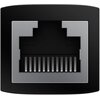 Adapter RJ-45 - RJ-45 BASEUS AirJoy Czarny (10 szt.) Wtyczka Brak