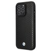 Etui BMW Leather Diamond do Apple iPhone 14 Pro Czarny Seria telefonu iPhone