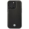 Etui BMW Leather Diamond do Apple iPhone 14 Pro Czarny Model telefonu iPhone 14 Pro
