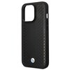 Etui BMW Leather Diamond do Apple iPhone 14 Pro Czarny Typ Etui nakładka