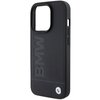 Etui BMW Leather Hot Stamp do Apple iPhone 15 Pro Czarny Typ Etui nakładka