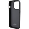 Etui BMW Leather Hot Stamp do Apple iPhone 15 Pro Czarny Gwarancja 12 miesięcy