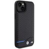 Etui BMW Leather Carbon do Apple iPhone 15 Plus Czarny Kompatybilność Apple iPhone 15 Plus