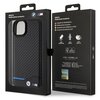 Etui BMW Leather Carbon do Apple iPhone 15 Plus Czarny Marka telefonu Apple