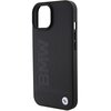 Etui BMW Leather Hot Stamp do Apple iPhone 15 Plus Czarny Typ Etui nakładka