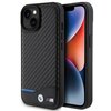 Etui BMW Leather Carbon do Apple iPhone 15 Czarny