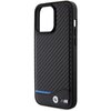 Etui BMW Leather Carbon do Apple iPhone 15 Pro Max Czarny Typ Etui nakładka