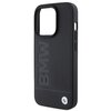 Etui BMW Leather Stamp do Apple iPhone 15 Pro Max Czarny Typ Etui nakładka